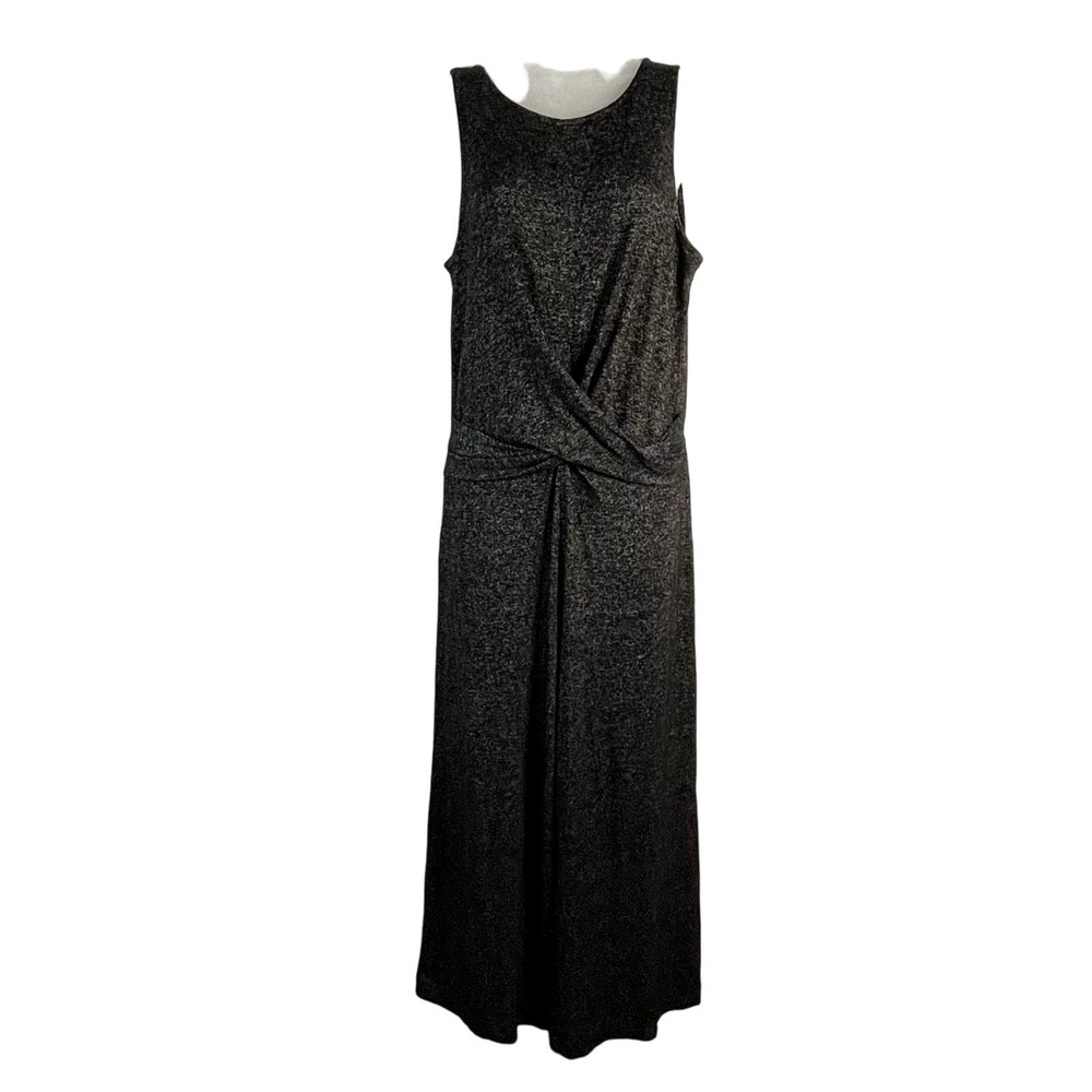 Banana Republic Sleeveless Wide Leg Jumpsuit Charcoal Gray Size Small